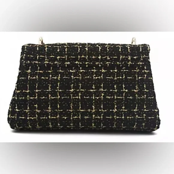 BADGLEY MISCHKA Textured Messenger Bag-Black (NWT)